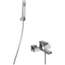 HSK Shower Set 3.09 Eckig, Oberfl&auml;che Chrom