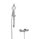 HSK Shower Set 1.01 Rund, Oberfl&auml;che Chrom