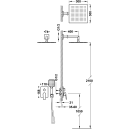 Tres Project-Tres, Unterputz Brauseset Rapid-Box, chrom