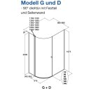 Dansani Match Dreht&uuml;r Gebogen(90Grad) mit Festteil...