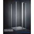 Dansani Match Dreht&uuml;r mit Festteil f&uuml;r Seitenwand