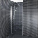 Euroshowers Twice Fix Nische, Dreht&uuml;r mit Festteil