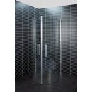 Euroshowers Free U-Kabine Halbkreis, Auch als Fensterlösung