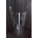 Euroshowers Free U-Kabine Halbkreis, Auch als Fensterlösung