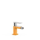 Tres Loft Colors, Einhebel Bidetmischer, Gelb-chrom