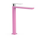 Tres Loft Colors, Einhebel Waschtischmischer, Pink-chrom
