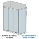 Doccia Adelaida Seitenwand für Tür, bis 90cm,...
