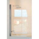 Doccia Badewannenfaltwand Hanoi mit einer Pendelt&uuml;r