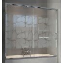 Doccia Badewannenaufsatz Lima mit einer Schiebet&uuml;r...