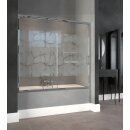 Doccia Badewannenaufsatz Lima mit einer Schiebet&uuml;r...