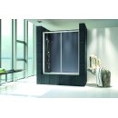 Doccia Badewannenaufsatz Samoa mit zwei Schiebet&uuml;ren