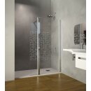 Doccia Chicago Walk-In Duschabtrennung mit 1 Fixteil + 1...