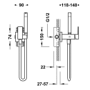 Tres Cuadro Exclusive, Unterputz Einhebel f&uuml;r...