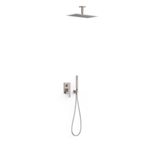Tres Slim Exclusive, Unterputz Brauseset Rapid-Box, Edelstahloptik