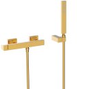 Tres Slim Exclusive, Einhebel Brausemischer, 24k Gold