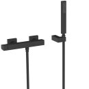 Tres Slim Exclusive, Einhebel Brausemischer, schwarz matt