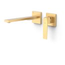 Tres Slim Exclusive, Einhebel Waschtischmischer UP, 24k...
