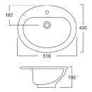 Einbauwaschtisch W&uuml;rzburg