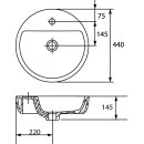 Aufsatzwaschtisch Hamburg
