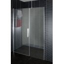 Euroshowers Line -Tür mit Seitenwand in Flucht