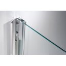 HSK Premium Softcube Drehtür Raumnische, 3-teilig