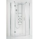 HSK Premium Softcube Fünfeckdusche, 3-teilig