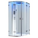 Dampfdusche Stone Edition AWT LD110F15, 90x90cm,...