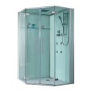 EAGO Dusche D993 wei&szlig; 120x120