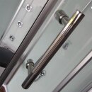 EAGO Dampfdusche DZ949F8 schwarz 100x100
