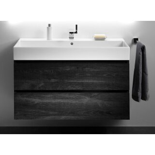 RepaBad Badmöbel BASE 40/60 mit 2 Auszügen, 600 x 400 x 520 mm (Waschbecken nicht inklusive)