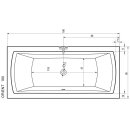Rechteckwanne Veronika 180x80cm