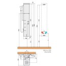 Novellini Duschpaneel Dress 2 VTF