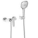 Tres Canig&oacute;-Tres, Einhebel Brausemischer, chrom