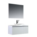 StoneArt Set Milano ME-1000pro-3 weiß 100x45