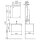 StoneArt Set Milano ME-0600-1 weiß 60x45