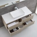 StoneArt Set Brugge BU-1201pro-5 Eiche dunkel 120x50