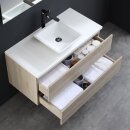 StoneArt Set Brugge BU-1001pro-2 Eiche dunkel 100x50