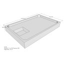 Schröder Duschwannenträger für Easytray E...