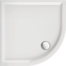 Schröder Viertelkreisduschwanne Landos R 80x80x4,5...