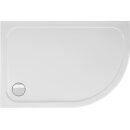 Schröder Viertelkreisduschwanne Asta R 80x120x2,5 cm...