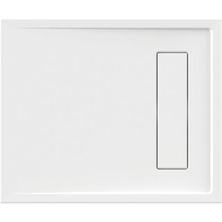 Schröder Rechteckduschwanne Lyon E 90x75x2,5 cm weiß