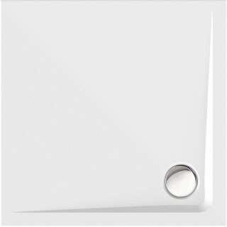 Schröder Viereckduschwanne Arenal E 80x80x2,5 cm weiß