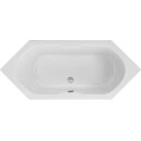 Schr&ouml;der 6-Eckwanne Antilla 190x80x44,5 cm wei&szlig;