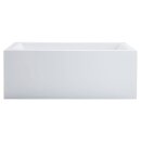 Schröder Rechteckwanne Lupor 190x80x49/66 cm weiß