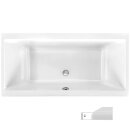 Schröder Rechteckwanne Malibu Eco Slim 190x90x46,5...