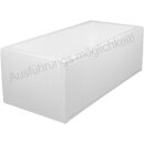Schröder Rechteckwanne Crown 170x75x44 cm weiß