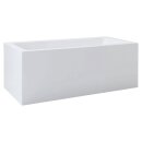 Schröder Rechteckwanne Lupor 175x80x48/66 cm weiß