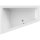 Schröder Raumsparwanne Malibu Comfort 180x135x45 weiß Ausführung links