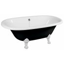 REGATA Freistehende Badewanne 175x85x61cm, Füsse...