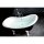 CHARLESTON Freistehende Badewanne schwarz/weiss, 188x80x71cm, Füsse weiss